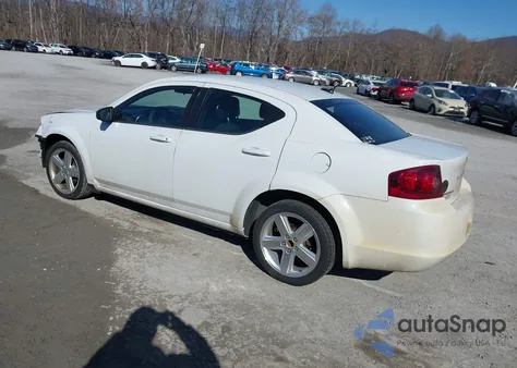 2013 Dodge Avenger Se z USA, uszkodzony, nr VIN 1C3CDZAB7DN518156